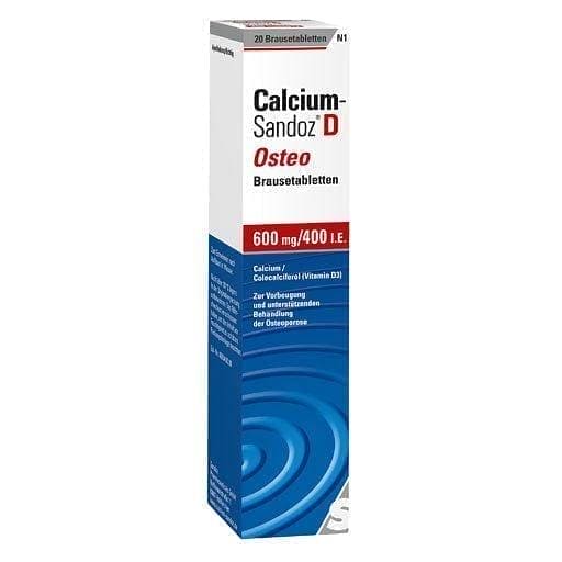 CALCIUM SANDOZ D Osteo, calcium carbonate, colecalciferol UK