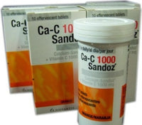 Calcium Sandoz+Vitamin C 10 effervescent tablets UK