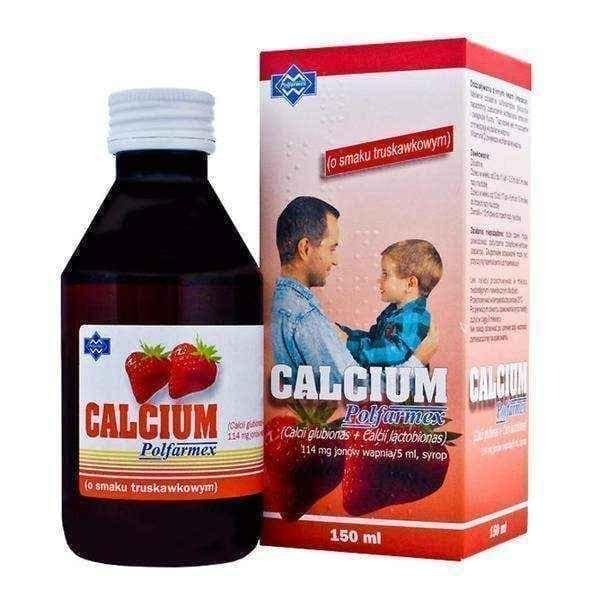 CALCIUM syrup 150ml - Strawberry UK