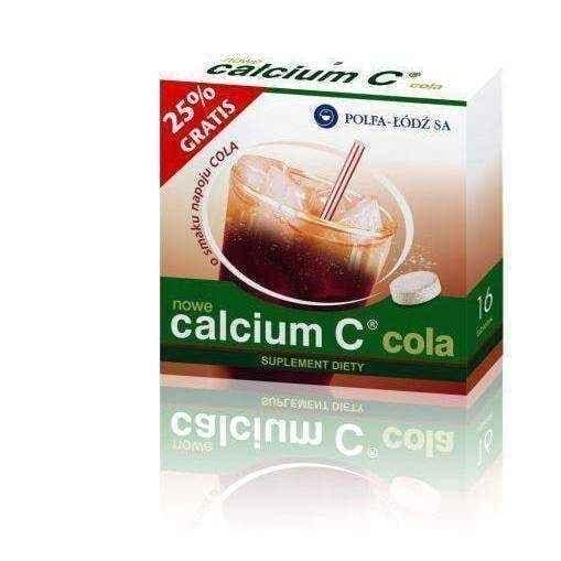 CALCIUM + Vit.C x 16 tabl. sparkling (Cola) UK