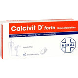 CALCIVIT D forte effervescent, natural treatment for osteoporosis, vitamin d3 and calcium UK