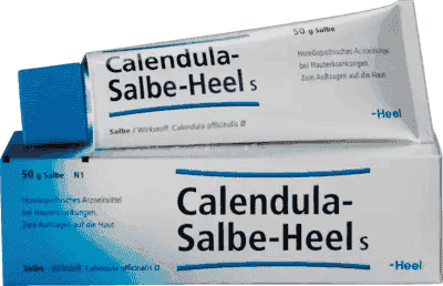 CALENDULA officinalis OINTMENT Heel S, poor wound healing, skin diseases UK