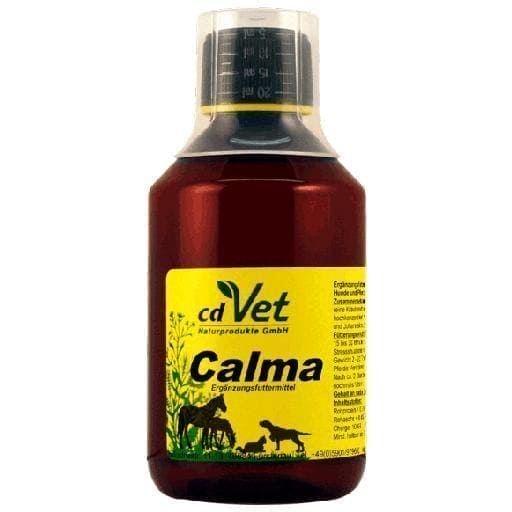 CALMA feed supplement 250 ml for dog, horse nervous restlessness UK