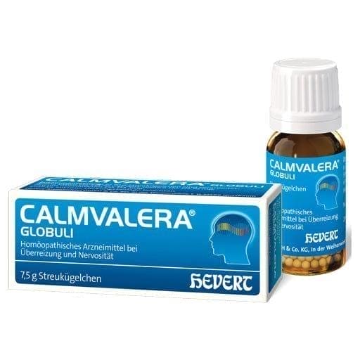 CALMVALERA globules, neurasthenia, nervous irritability UK