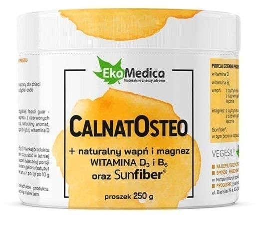 CalnatOsteo, bone mineral density, fiber powder UK