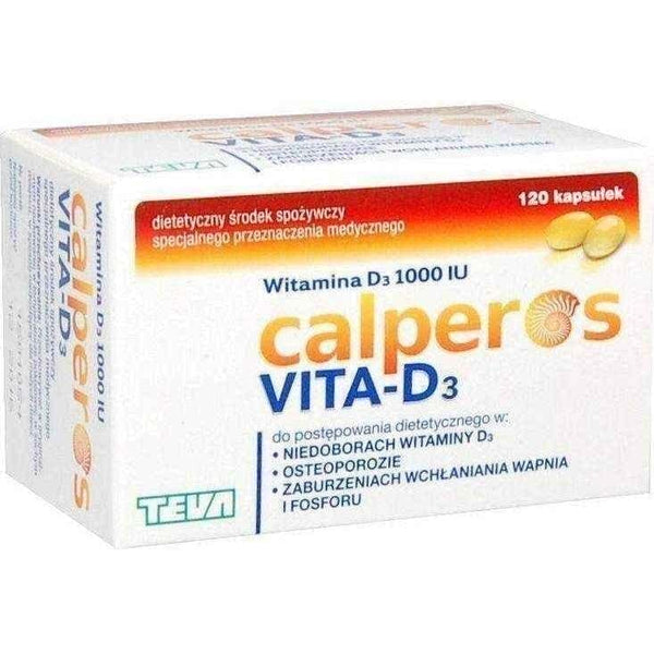 Calperos Vita-D3 x 120 capsules, d 3 vitamin UK