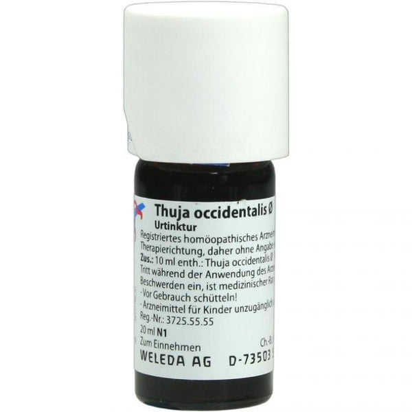 Cancer, intestinal worms, fungal infections, THUJA OCCIDENTALIS mother tincture UK