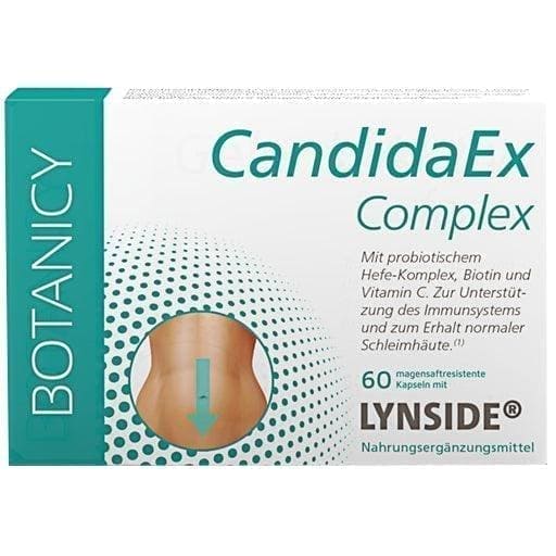 Candida albicans, CANDIDAEX Complex with LYNSIDE gastric juice UK