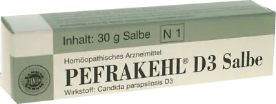 Candida parapsilosis, PEFRAKEHL Ointment D 3 UK