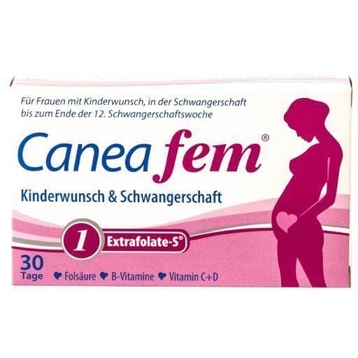 CANEAFEM 1 Extrafolate-S folic acid capsules UK
