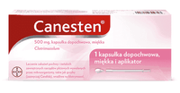 Canesten 0.5g x 1 vaginal capsule UK