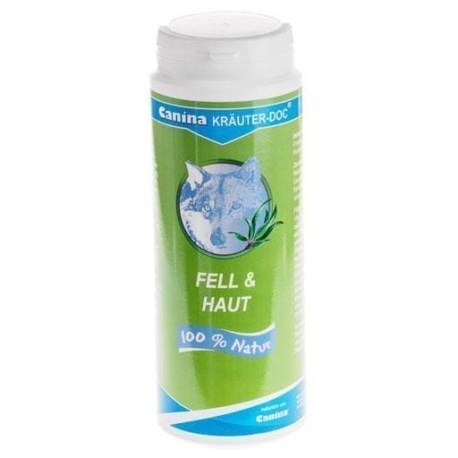 CANINA Herbal Doc DOG Fell & Skin Powder vet. UK