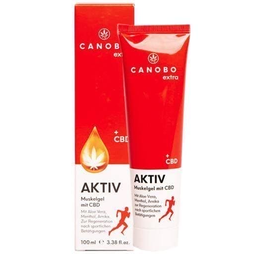CANOBO extra ACTIVE muscle gel with CBD UK