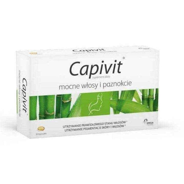 Capivit Strong hair and nails x 30 capsules UK