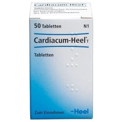 CARDIACUM Heel T Tablets, cardiovascular system diseases UK