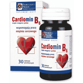CARDIOMIN B6 x 60 tablets, myocardial infarction UK