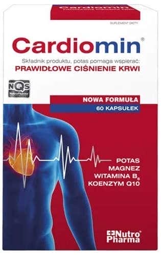 CARDIOMIN magnesium, potassium, vitamin B6 and coenzyme Q10 UK
