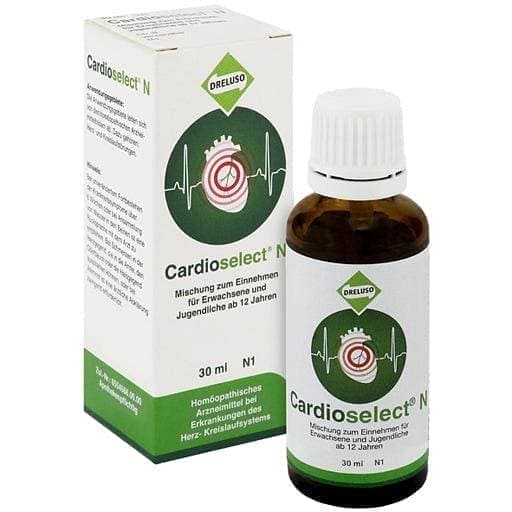 CARDIOSELECT N, Cardiovascular disorders, Arnica, Crataegus UK