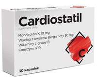 Cardiostatil, monacolin K, bergamot extract, coenzyme Q10 UK