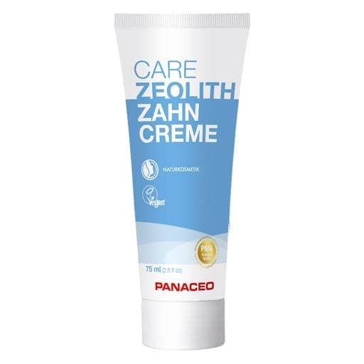 Care Zeolite Toothpaste, dental care with organic mint oil, aloe vera UK