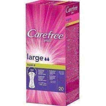 CAREFREE PLUS LARGE Fresh pads x 20 pieces UK