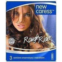 Caress Rough Rider condoms lubricated with projections x 3 pieces, condoms online UK