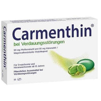 CARMENTHIN for digestive disorders with soft capsules UK
