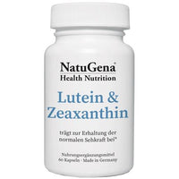 Carotenoids, LUTEIN & ZEAXANTHIN capsules UK