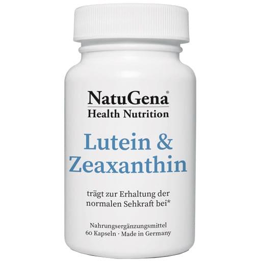 Carotenoids, LUTEIN & ZEAXANTHIN capsules UK