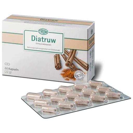 Cassia cinnamon bark, DIATRUW cinnamon extract capsules UK