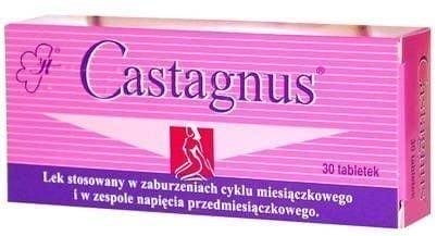 Castagnus x 30 tablets, irregular periods UK