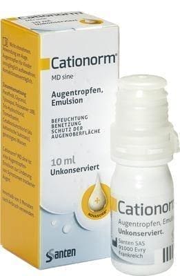 CATIONORM MD sine eye drops 10 ml UK