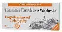 Cations and anions, Emskie from Wadowice tablets with orange flavor x 12 lozenges UK