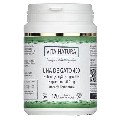 Cats Claw, Uncaria tomentosa, UNA DE GATO 400 mg capsules UK