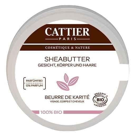 CATTIER shea butter 100% organic 100 g UK