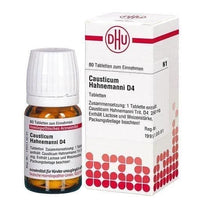 CAUSTICUM HAHNEMANNI, treating a burn, scald, muscle weakness UK