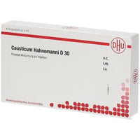 Causticum homeopathy, CAUSTICUM HAHNEMANNI D 30 ampoules UK