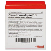 CAUSTICUM INJEEL S ampoules UK