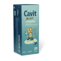 CAVIT JUNIOR COMPLEX 20 chewable tablets UK