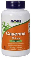 Cayenne 500mg x 100 capsules UK