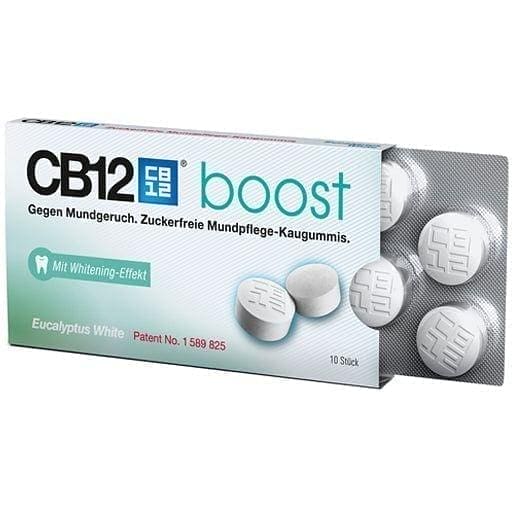 CB12 mouthwash boost eucalyptus chewing gum UK