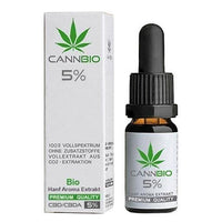 CBD 5% CANNBIO drops 10 ml Cannabis Sativa Seed Oil UK
