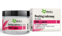 CBD body sugar peeling + aloe vera 150ml UK