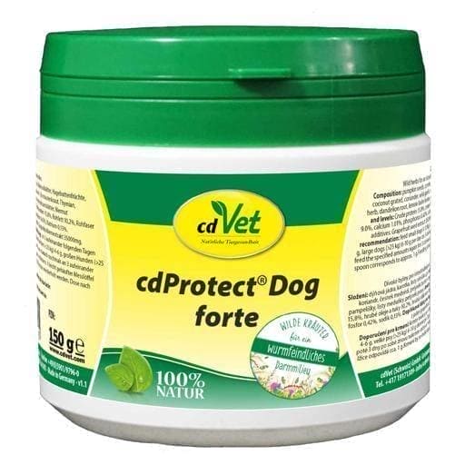 CDPROTECT Dog forte powder 150 g saponins UK