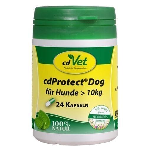 CDPROTECT Dog over 10 kg capsules 24 pc UK