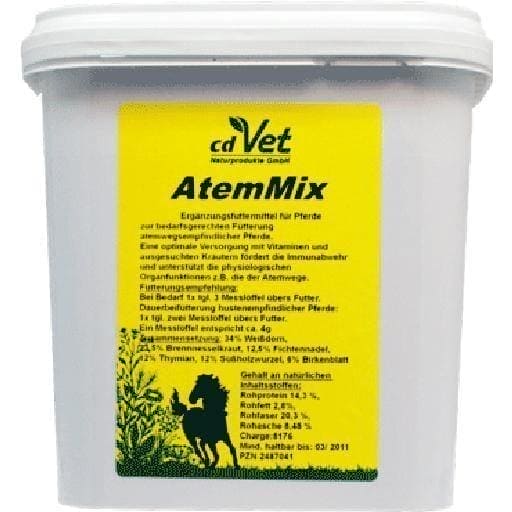 cdVet AtemMix for horses, horse feed 700 g UK