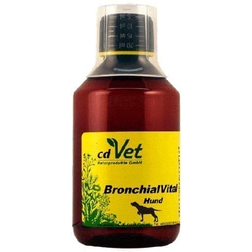 cdVet Brochialvital vet. 250 ml Echinacea, fenugreek seeds for dogs UK