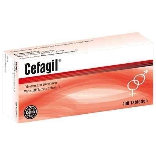 CEFAGIL tablets 100 pc Turnera diffusa UK