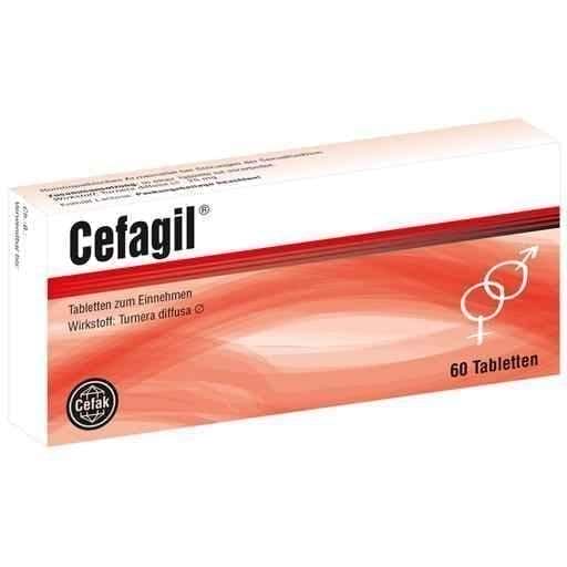 CEFAGIL tablets 60 pc Turnera diffusa UK