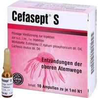 CEFASEPT S, Echinacea injection solution UK